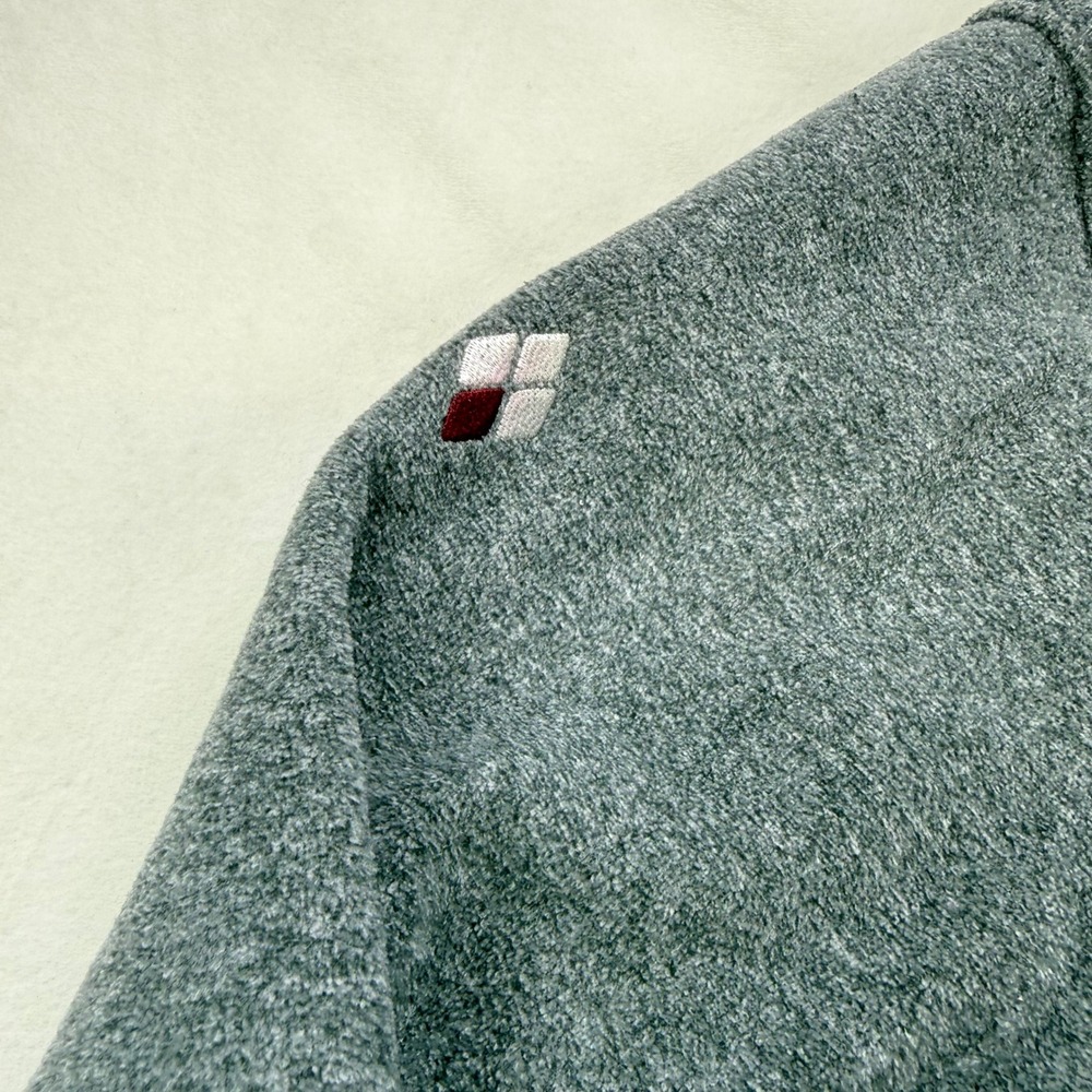 Montbell Melange Gray Full Zip Fleece Jacket Women Medium Outdoor - Picture 16 of 16